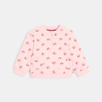 دبدوب زهري من قماش الميلتون للطفلة الرضيعة